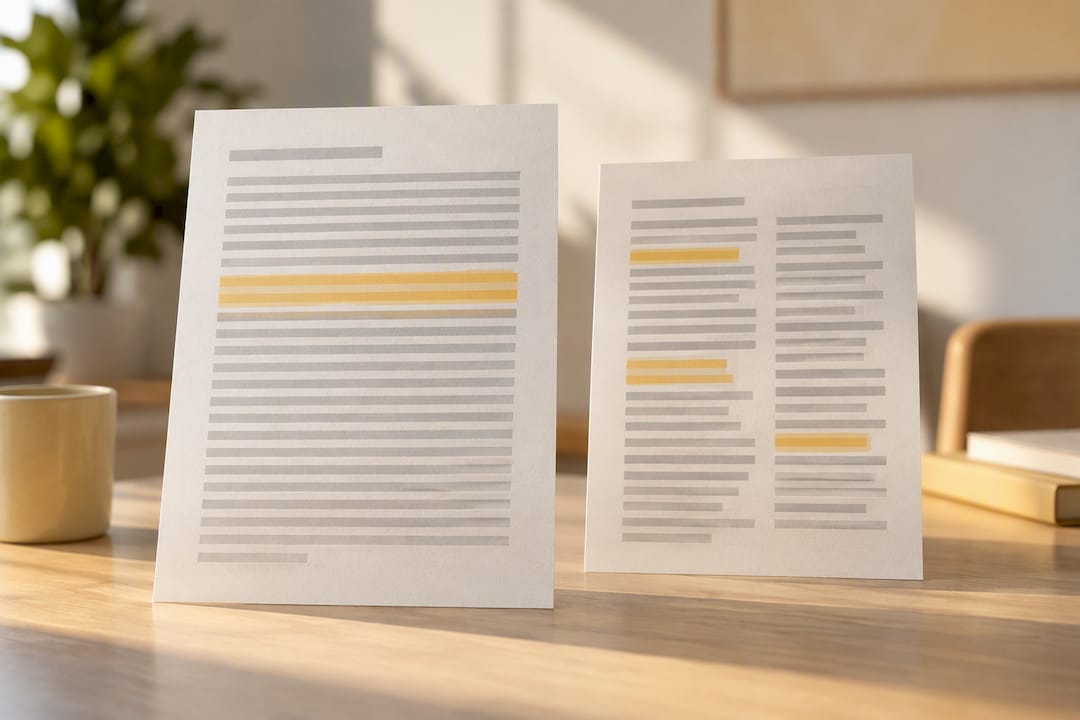 Illustration of document and sentence flags